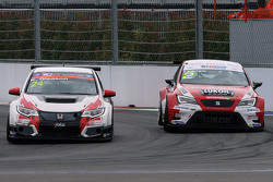 Kevin Gleason, Honda Civic TCR, West Coast Racing e Aleksey Dudukalo, SEAT Leon, Craft Bamboo Racing