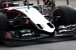Pascal Wehrlein, Sahara Force India F1 VJM08 Piloto de pruebas con el detalle alerón delantero