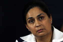 Monisha Kaltenborn, Sauber-Teamchefin, in der FIA-Pressekonferenz