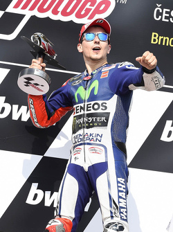 Ganador: Jorge Lorenzo, Yamaha Factory Racing
