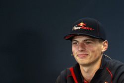 Max Verstappen, Scuderia Toro Rosso alla Conferenza Stampa FIA