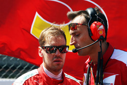 Sebastian Vettel, Ferrari sulla griglia di partenza