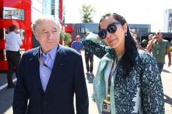 Jean Todt, FIA-Präsident, mit Frau Michelle Yeoh