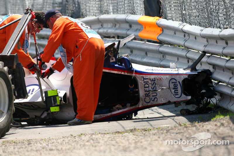 Nach dem Unfall