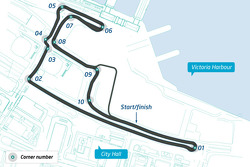 ePrix di Hong Kong, layout del circuito