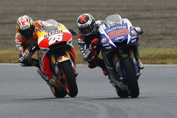 Jorge Lorenzo, Yamaha Factory Racing; Dani Pedrosa, Repsol Honda Team