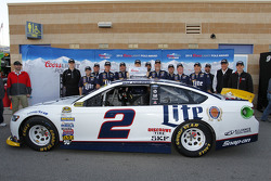 Polesitter Brad Keselowski, Team Penske Ford