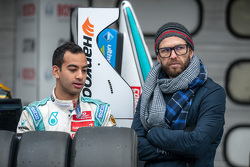 Nabil Jeffri, Motopark, Dallara Volkswagen, mit Trainer Chris van der Drift