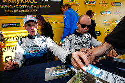埃尔芬·埃文斯,丹尼尔·巴里特,M-Sport车队福特Fiesta WRC