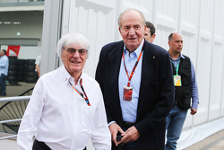 Bernie Ecclestone mit dem früheren spanischen König Juan Carlos