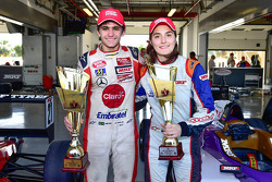 Pietro Fittipaldi con Tatiana Calderón