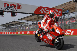 Maddalena Corvaglia en Randy Mamola