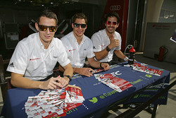 Oliver Jarvis, Lucas di Grassi, Loic Duval, Oliver Jarvis