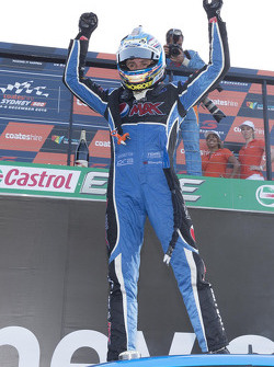 2015 V8 Supercars Champion Mark Winterbottom, Prodrive Racing Australia, Ford, Parc Ferme