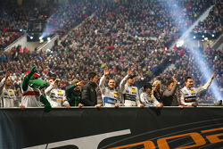 Fahrer in der Mercedes-Benz Arena