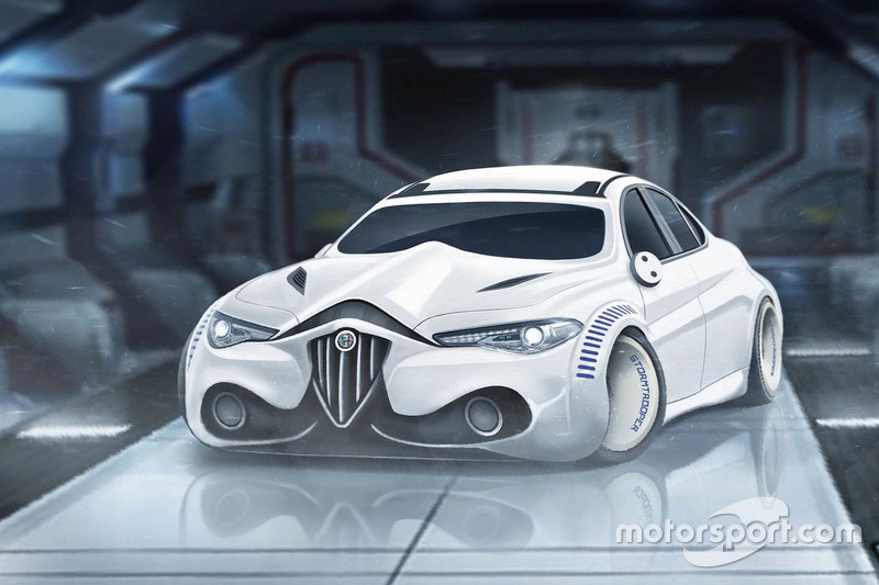 #6: Alfa Romeo Giulia, Stormtrooper-Version