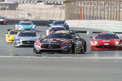 #2 Abu Dhabi Racing Black Falcon Mercedes AMG GT3: Khaled Al Qubaisi, Hubert Haupt, Jeroen Bleekemol