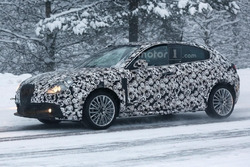 Alfa Romeo Giulietta facelift spyfoto