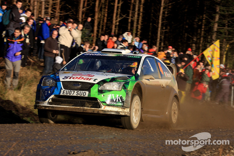 Rallye Großbritannien 2008: Valentino Rossi, Carlo Cassina, Ford Focus RS WRC