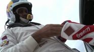 Nasser Al Attiyah after Leg I of Dubai Rally Nasser Al Attiyah after Leg I of Dubai Rally