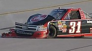 NASCAR James Buescher and Jeff Agnew into the wall | Talladega Superspeedway (2013) NASCAR James Buescher and Jeff Agnew into the wall | Talladega Superspeedway (2013)