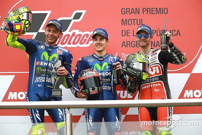 【MotoGP】アルゼンチン決勝:ビニャーレス連勝。ホンダ勢揃って転倒