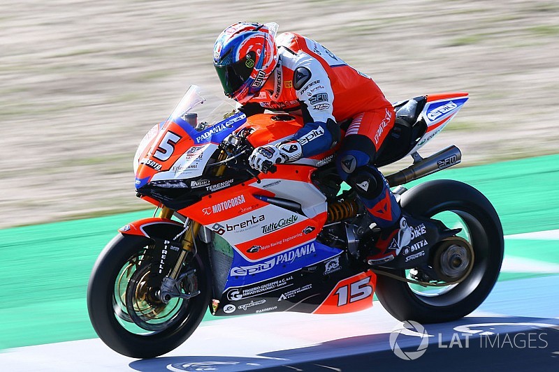 Imola, Libere 1 e 2: la Ducati di Sandi davanti a tutti