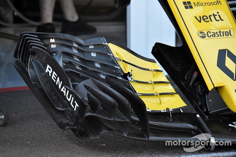 Renault presenta un nuevo concepto de alerón delantero