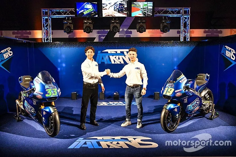 Enea Bastianini and  Lorenzo Dalla Porta, Italtrans Racing Team