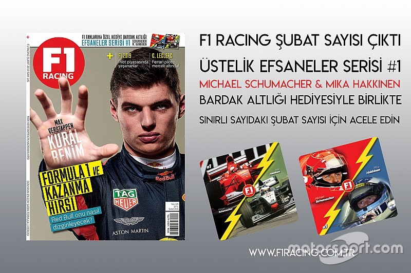 F1 Racing Şubat sayısı çıktı