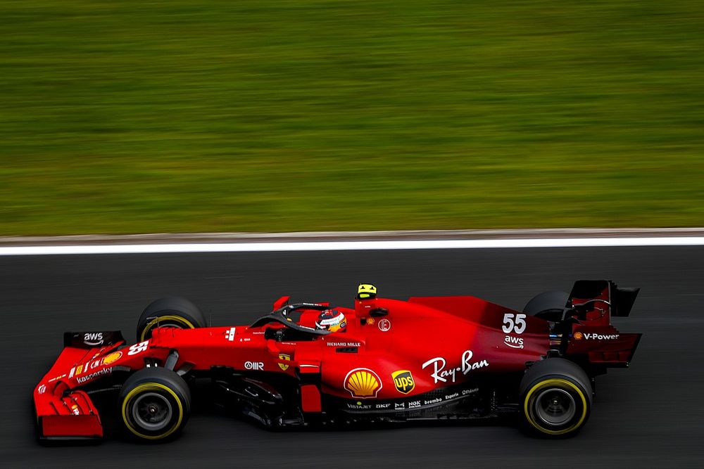 Carlos Sainz Jr., Ferrari SF21
