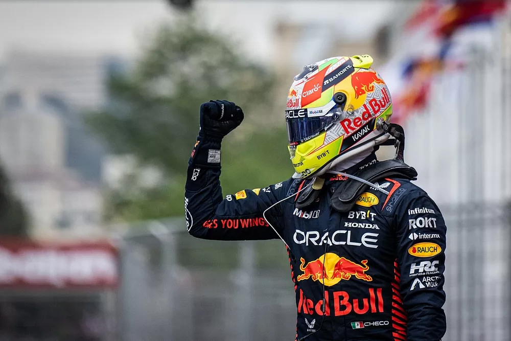 Sergio Perez, Red Bull Racing, vainqueur