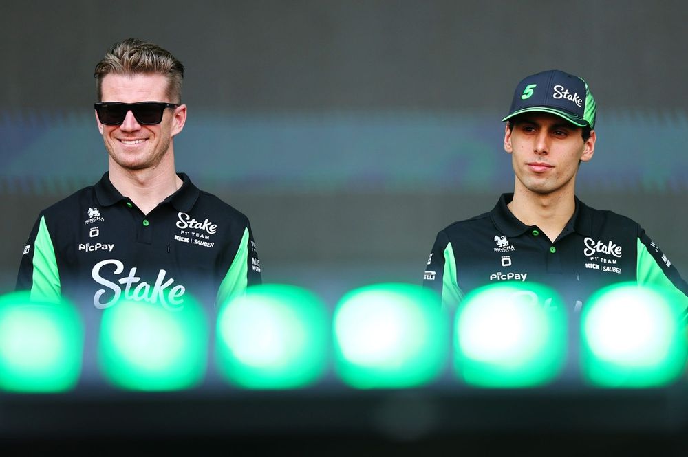 Nico Hulkenberg, Sauber, Gabriel Bortoleto, Sauber