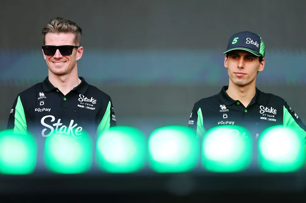 Nico Hulkenberg, Sauber, Gabriel Bortoleto, Sauber