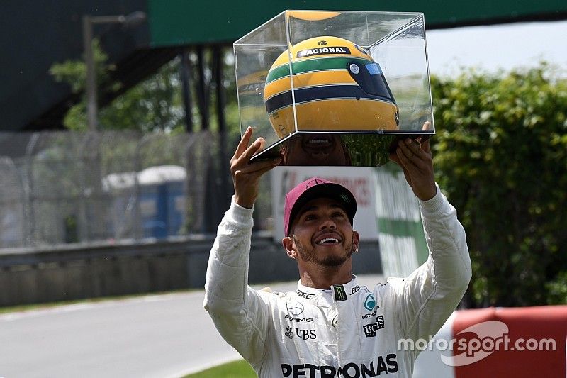 Polesitter Lewis Hamilton, Mercedes AMG F1