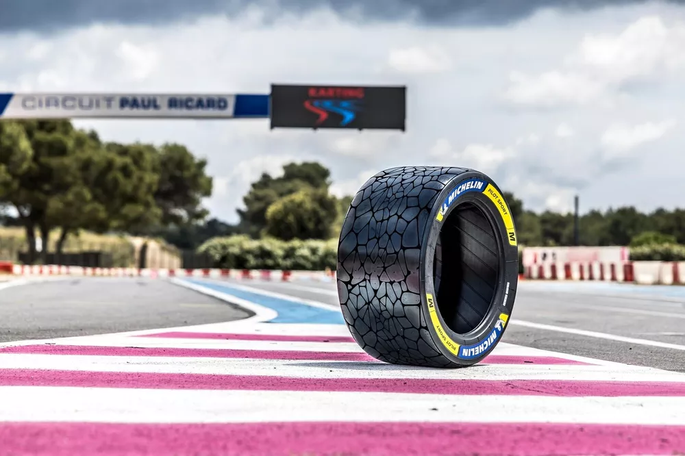 Michelin slick tyres made from 50% sustainable materials, WEC Test Paul Ricard