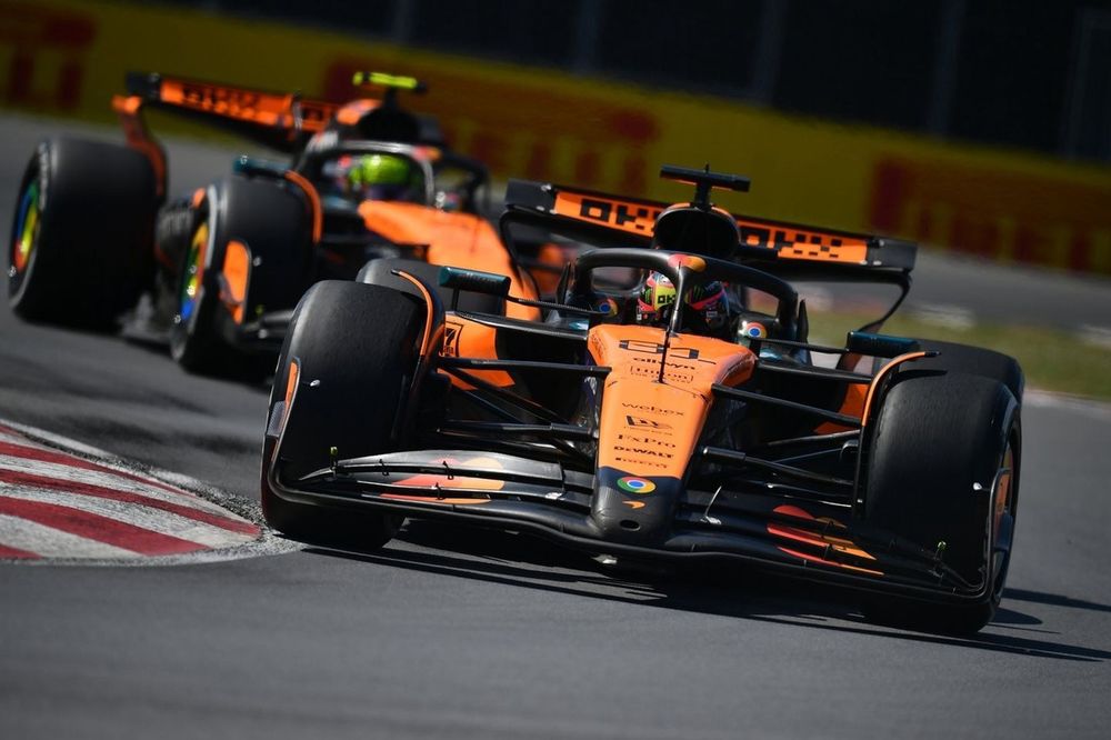 Lando Norris, McLaren, Oscar Piastri