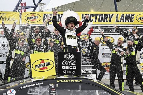 NASCAR Cup- Byron remonta y lidera el triplete de Hendrick en Las Vegas
