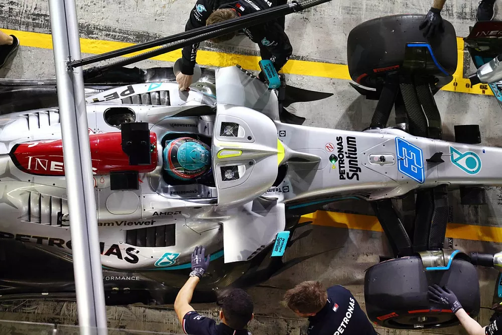 George Russell, Mercedes W13 