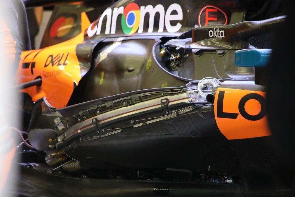 Detalle del 	
McLaren MCL39