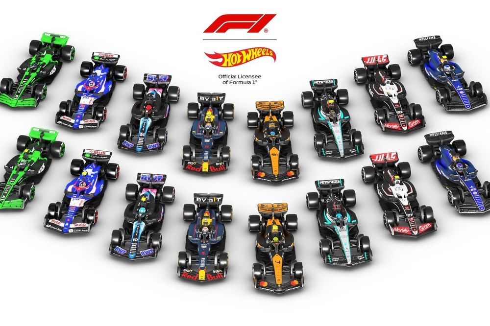 Formula 1 Hot Wheels collection