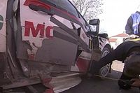 V&iacute;deo: un accidente de tr&aacute;fico condiciona a Ogier en Croacia