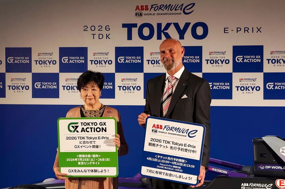 Formula E Tokyo E-Prix PR Event