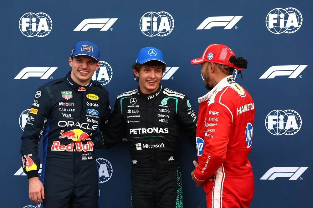 Lewis Hamilton, Ferrari, Max Verstappen, Red Bull Racing, Andrea Kimi Antonelli, Mercedes