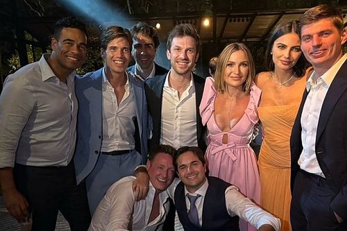 Verstappen y Suárez, presentes en el casamiento de Nelson Piquet Jr.