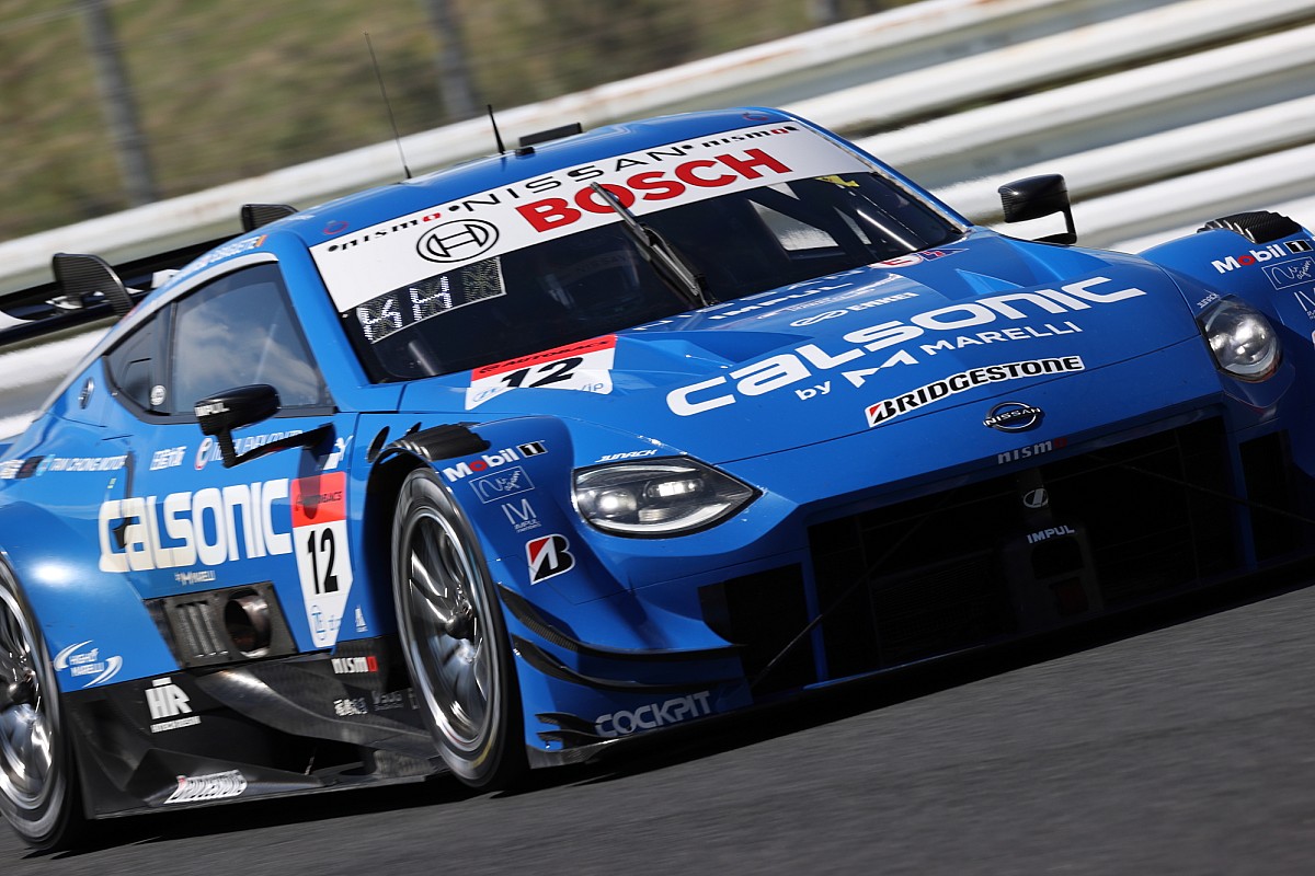 インパル特注 calsonic IMPUL Z 2023 Winter Test Nissan Z's adaptability the key to SUPER GT title success