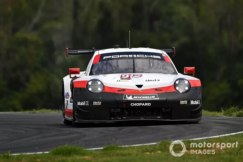 #912 Porsche GT Team Porsche 911 RSR, GTLM: Earl Bamber, Laurens Vanthoor