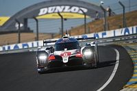 El Toyota de Alonso cierra el test colectivo de Le Mans en cabeza