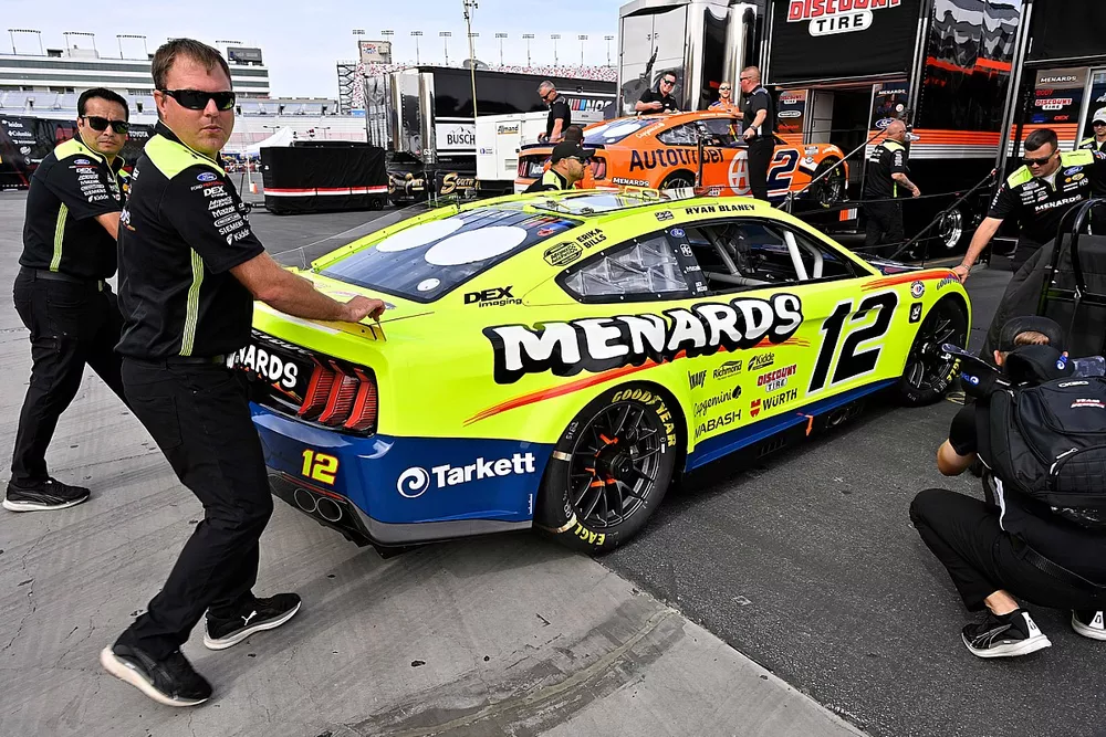 Ryan Blaney, Team Penske, Menards/Tarkett Ford Mustang