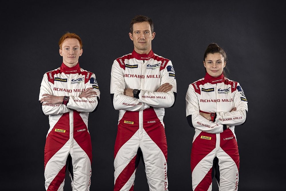 Charles Milesi, Sébastien Ogier, Lilou Wadoux, Richard Mille Racing Team